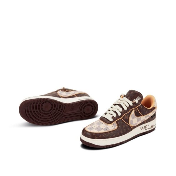 NIKE-AIRFORCE1-BROWN LV