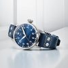 Big Pilot's 43mm Blue Dial Men's Automatic Leather Strap Watch