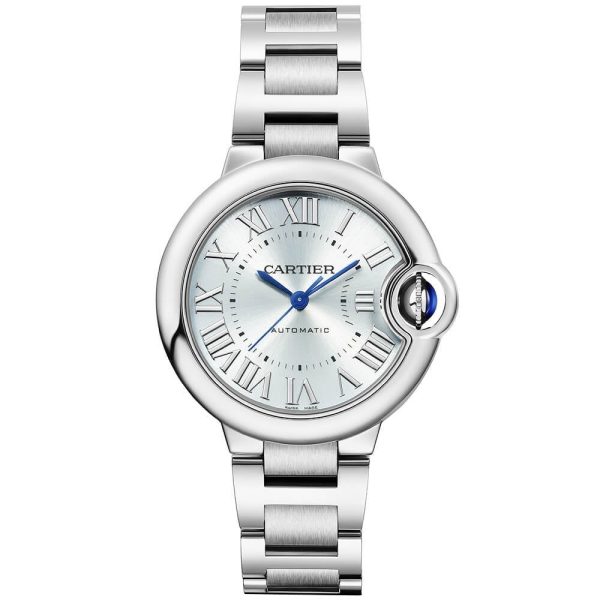 Ballon Bleu de Cartier 33mm Ice Blue Dial Automatic Watch