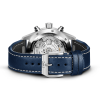 Pilot's 43mm Blue Dial Chronograph Leather Strap Watch