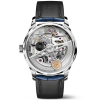 Portugieser 42mm Silver/Blue Dial Men's Automatic Strap Watch