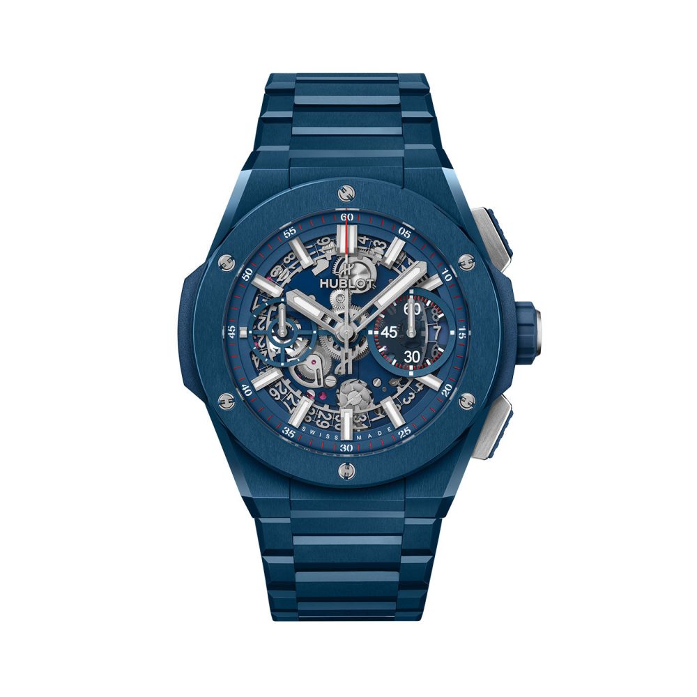 Hublot Big Bang Integrated Blue Ceramic Ref# 451.EX.5123.EX