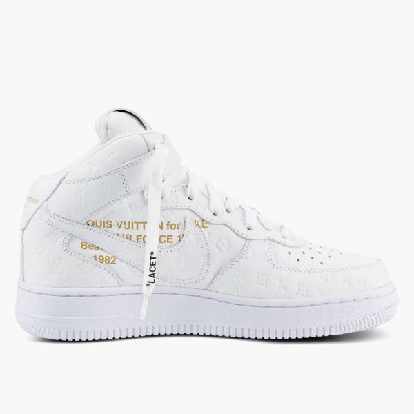 Nike Air Force 1 Mid LV By Virgil Abloh White