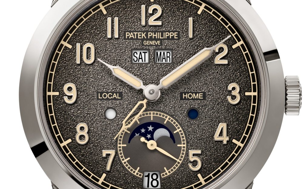 Patek Philippe Complication, 18k White Gold, Annual Calendar Travel Time 41mm, Ref# 5326G-001