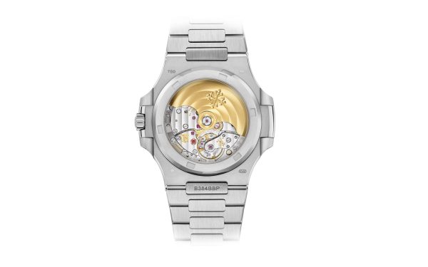 Patek Philippe Nautilus Date, Sweep Seconds Watch, 18k White Gold and 1,343 diamonds: ~18.73 ct., 40mm, Ref# 5719/10G-010