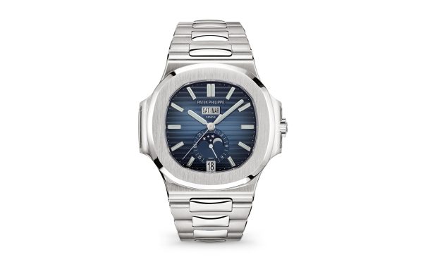 Patek Philippe Nautilus Annual Calendar, Moon Phases Watch, Stainless Steel, 40,5 mm, Ref# 5726/1A-014