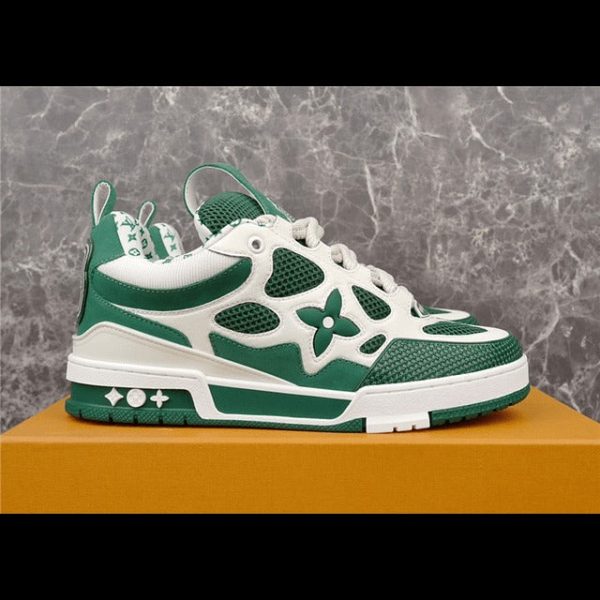 Louis Vuitton LV Skate Sneaker Green White