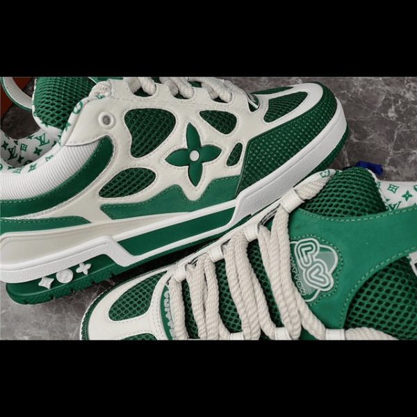 Louis Vuitton LV Skate Sneaker Green White