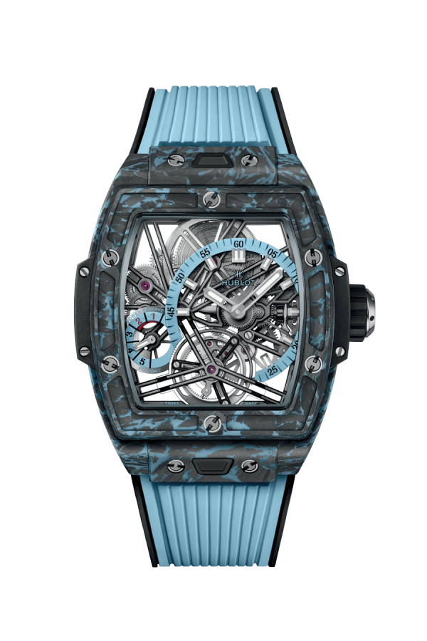 Hublot, Spirit of Big Bang Tourbillon Carbon Sky Blue 42mm, Limited Edition, Ref# 645.QL.5117.RX