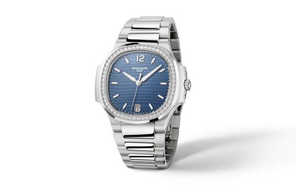 Patek Philippe Nautilus Ladies Automatic Watch, Stainless Steel and Diamonds, 35,2mm, Ref# 7118/1200A-001