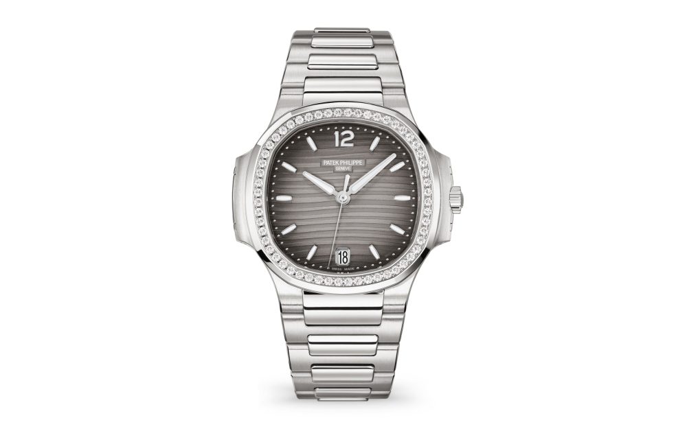 Patek Philippe Nautilus Ladies Automatic Watch, Stainless Steel and Diamonds, 35,2mm, Ref# 71181/200A-011