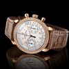 Patek Philippe Complication, 18k Rose Gold, Ladies Chronograph 38mm, 99 diamonds: ~0.99 ct., Ref# 7150/250R-001