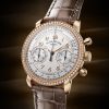 Patek Philippe Complication, 18k Rose Gold, Ladies Chronograph 38mm, 99 diamonds: ~0.99 ct., Ref# 7150/250R-001