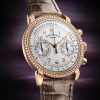 Patek Philippe Complication, 18k Rose Gold, Ladies Chronograph 38mm, 99 diamonds: ~0.99 ct., Ref# 7150/250R-001