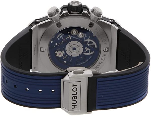 Hublot Big Bang, Unico Titanium Blue 45mm, Ref# 411.NX.5179.RX