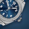 Hublot Big Bang, One Click Steel Blue Diamonds 39mm, Ref# 465.SX.7170.LR.1204