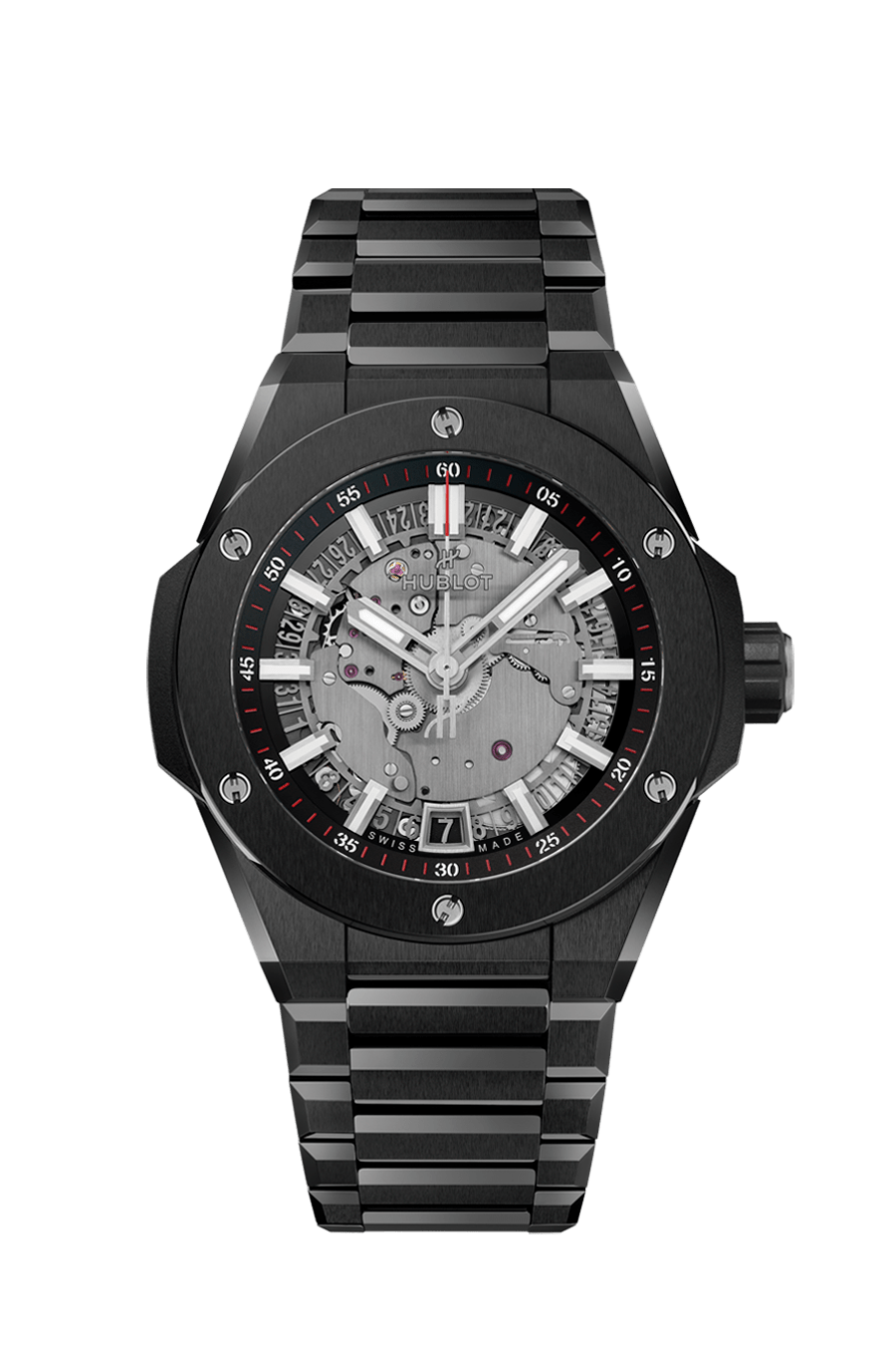 Hublot Big Bang Integrated Time Only Black Magic, 40mm, black Ceramic, Ref# 456.CX.0170.CX