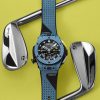 Hublot Big Bang Unico Golf Sky Blue Carbon, 45mm, Ref# 416.YE.1120.VR