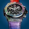 Hublot Big Bang Unico Titanium Rainbow, Ref# 441.NX.1117.LR.0999