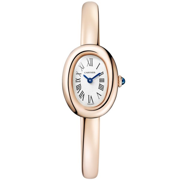 Baignoire Mini Size 15 18ct Rose Gold Ladies Bangle Watch