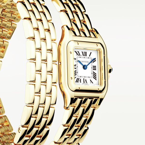 Panthère de Cartier Small 18ct Yellow Gold Loop Bracelet Watch