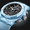 Hublot Classic Fusion AEROFUSION CHRONOGRAPH ORLINSKI SKY BLUE CERAMIC Ref# 525.ES.0170.RX.ORL22