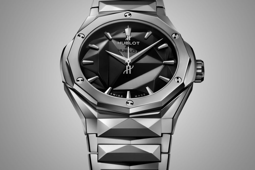 Hublot Classic Fusion ORLINSKI BRACELET TITANIUM Ref# 550.NS.1800.NS.ORL22