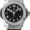 Hublot Big Bang, One Click Steel Diamonds 39mm, Ref# 465.SX.1170.RX.1204