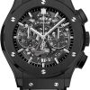 Hublot Classic Fusion Aerofusion Black Magic Chronograph 45mm, Ref# 525.CM.0170.LR