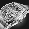 Hublot Spirit of Big Bang TITANIUM WHITE DIAMONDS Ref# 642.NE.2010.RW.1204