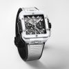 Hublot, Square Bang Unico White Ceramic, 42mm, Ref# 821.HX.0170.RX