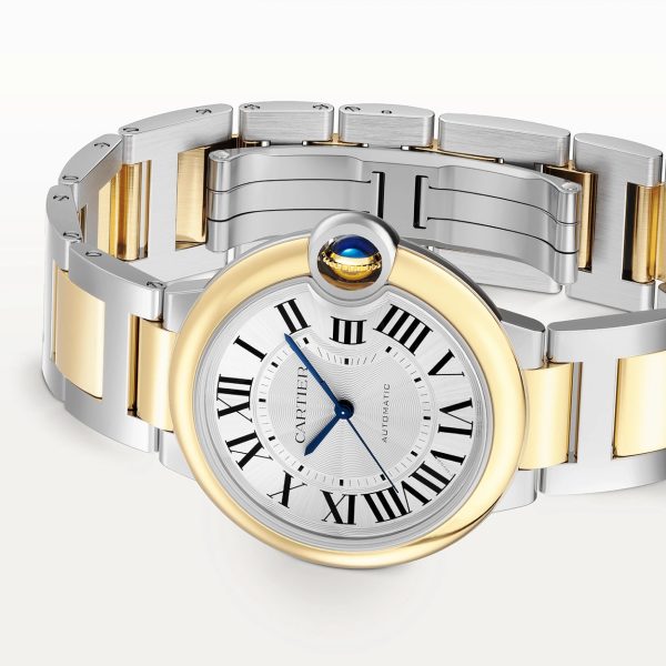 Ballon Bleu 36mm Two-Tone Automatic Bracelet Watch