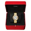 Ballon Bleu de Cartier 36mm 18ct Yellow Gold Diamond Bezel Watch