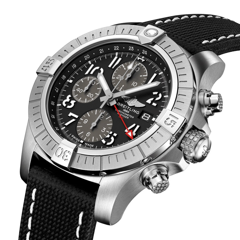 Breitling Avenger Chronograph GMT 45, Ref# A24315101B1X1, Unworn 2024