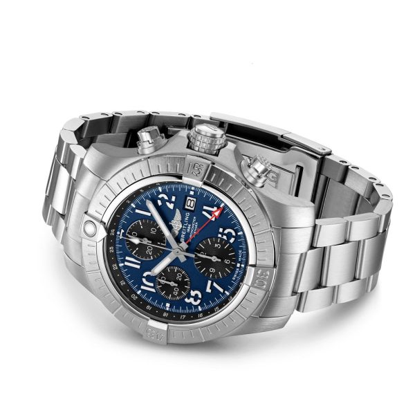 Breitling Avenger Chronograph GMT 45, Ref# A24315101C1A1, Unworn 2024