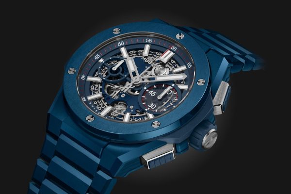 Hublot Big Bang Integrated Blue Ceramic Ref# 451.EX.5123.EX