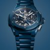 Hublot Big Bang Integrated Blue Ceramic Ref# 451.EX.5123.EX