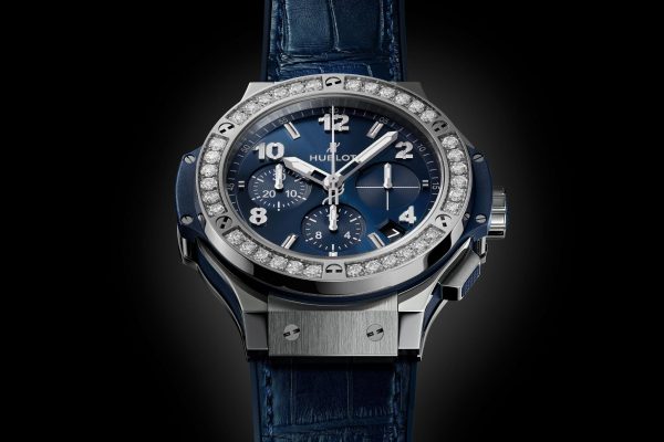 Hublot Big Bang, Steel Blue Diamonds, 41mm, Ref# 341.SX.7170.LR.1204