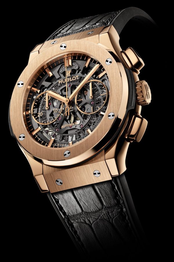 Hublot Classic Fusion Aerofusion King Gold Chronograph 45mm, Ref# 525.OX.0180.LR