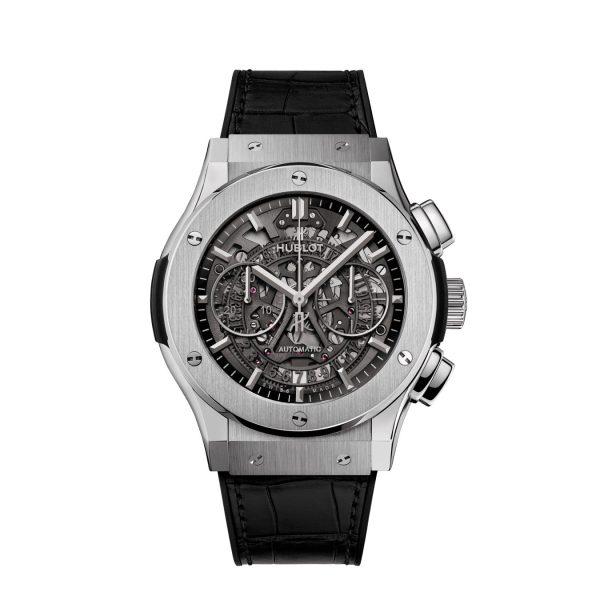 Hublot Classic Fusion Aerofusion Titanium Chronograph Automatic 45mm, Ref# 525.NX.0170.LR