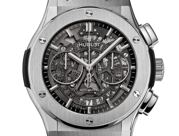 Hublot Classic Fusion Aerofusion Titanium Chronograph Automatic 45mm, Ref# 525.NX.0170.LR