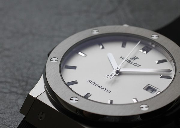 Hublot Classic Fusion Titanium Opalin 45mm, Ref# 511.NX.2611.RX