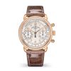 Patek Philippe Complication, 18k Rose Gold, Ladies Chronograph 38mm, 99 diamonds: ~0.99 ct., Ref# 7150/250R-001