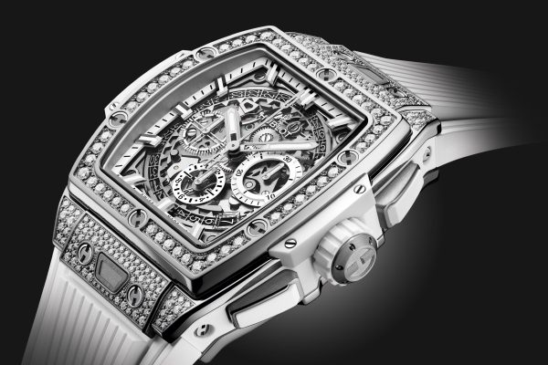 Hublot Spirit of Big Bang TITANIUM WHITE PAVÉ Ref# 642.NE.2010.RW.1604