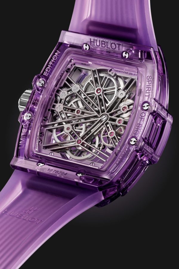 Hublot, Spirit of Big Bang Tourbillon Purple Sapphire 42mm, Limited Edition, Ref# 645.JM.0120.RT