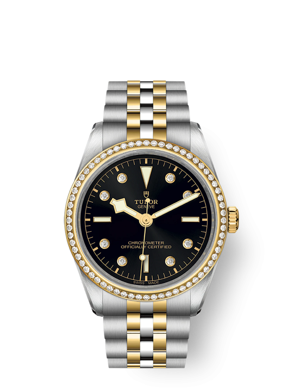 Tudor Black Bay 36 S&G, 316L Stainless Steel, 18k Yellow Gold and Diamonds, Ref# M79653-0005