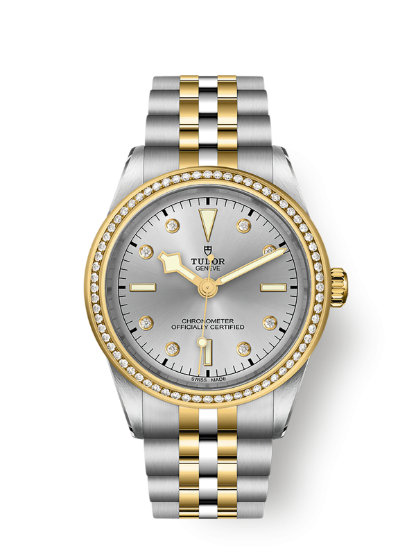 Tudor Black Bay 39 S&G, 316L Stainless Steel, 18k Yellow Gold and Diamonds, Ref# M79673-0006