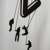 White climbing t-shirt