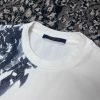 White blue T-shirt