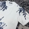 White blue T-shirt